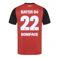 Dres Bayer Leverkusen Victor Boniface #22 Domáci 2024-25 Krátky Rukáv